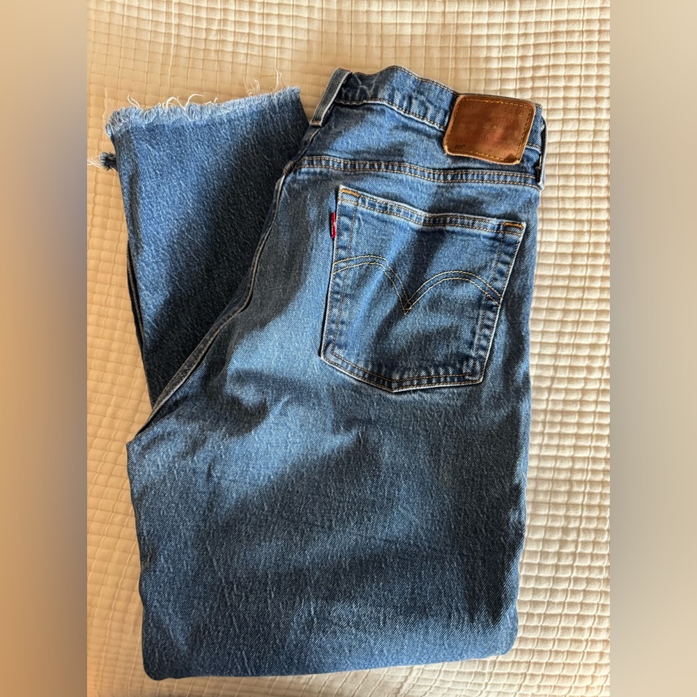 Levi’s 501 cropped jeans
